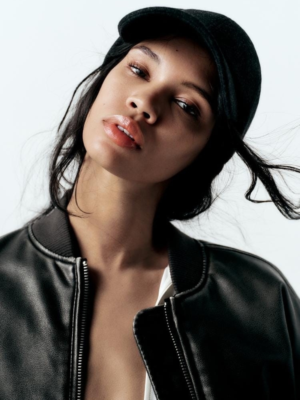 ZARA WOOL PEAK CAP